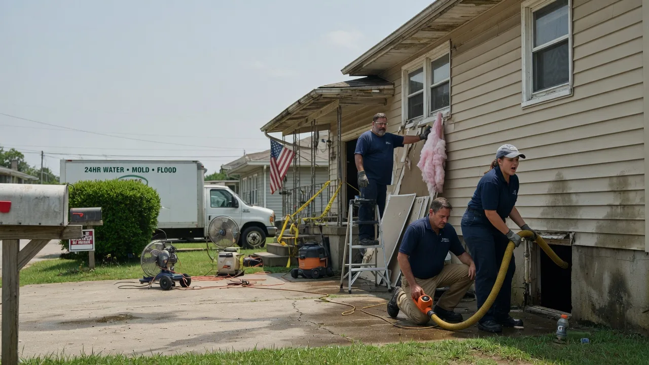 Water Damage Repair in Coleharbor, ND near me